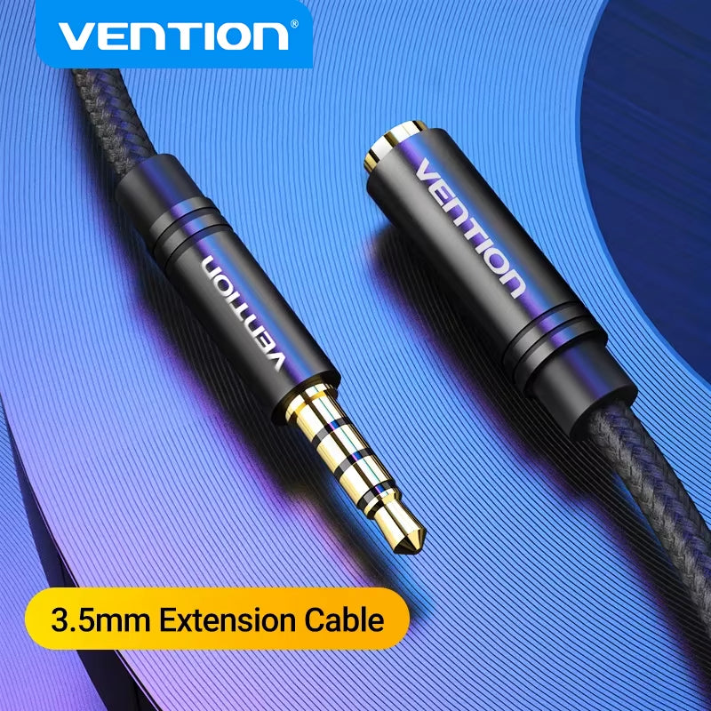 Jack 3.5 Aux Extension Cable for Car Laptop Mini PC TV Xiaomi Huawei Stereo 3.5 Mm Jack Headphone Speaker Cable Auxiliar