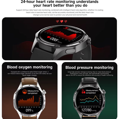 Watch 5 PRO Smart Watch Men Watch 5 AMOLED HD Screen Bluetooth Call GPS Trajectory NFC Heart Rate Compass Smartwatches 2024 New